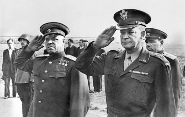 Жуков и Эйзенхауэр